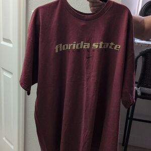Nike Maroon Florida State Seminoles Tee